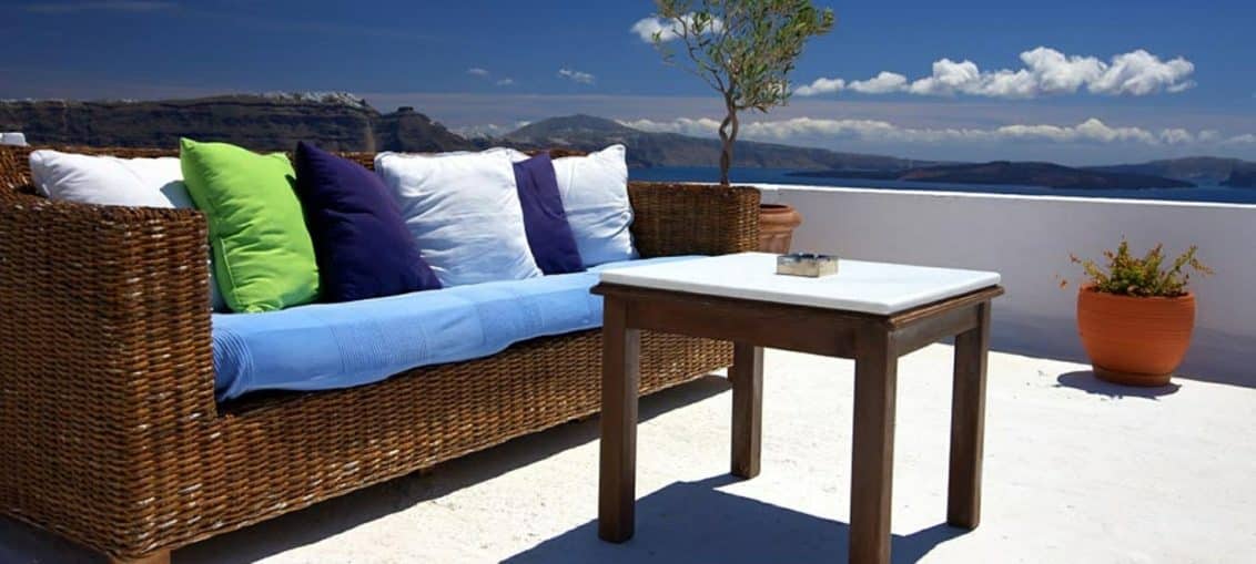 divano arredo terrazzo